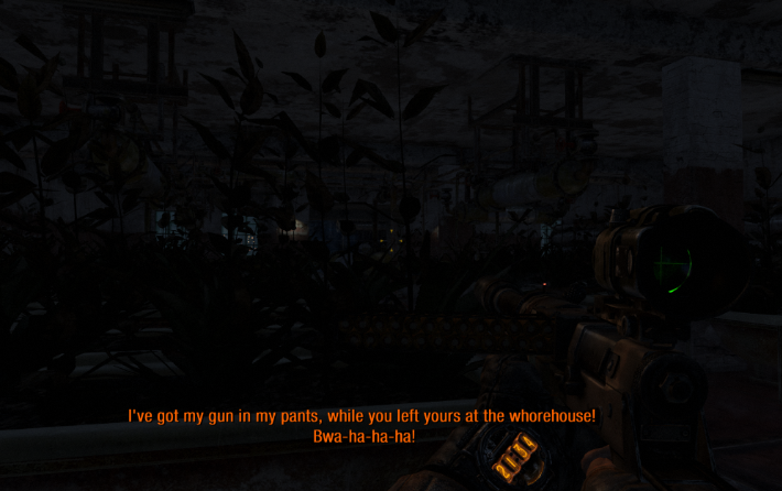 画面风格非常黑暗